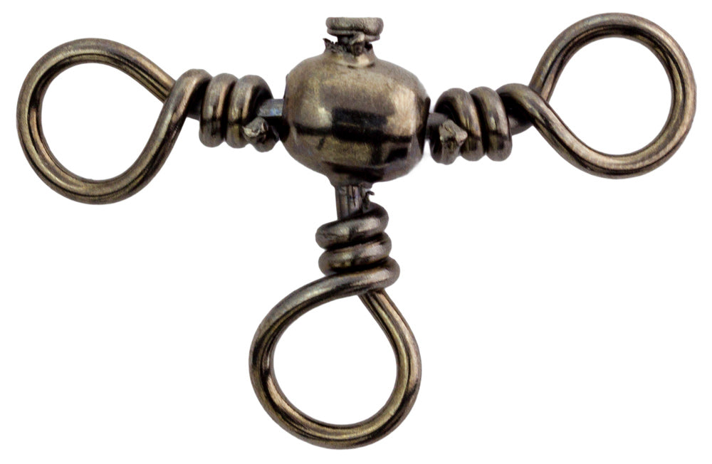 MUSTAD BARREL 3 WAY SWIVEL