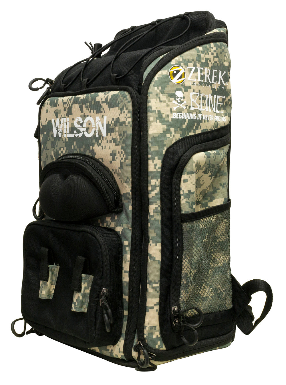 WILSON PLATINUM BACKPACK DIGITAL CAMO 3 TRAY