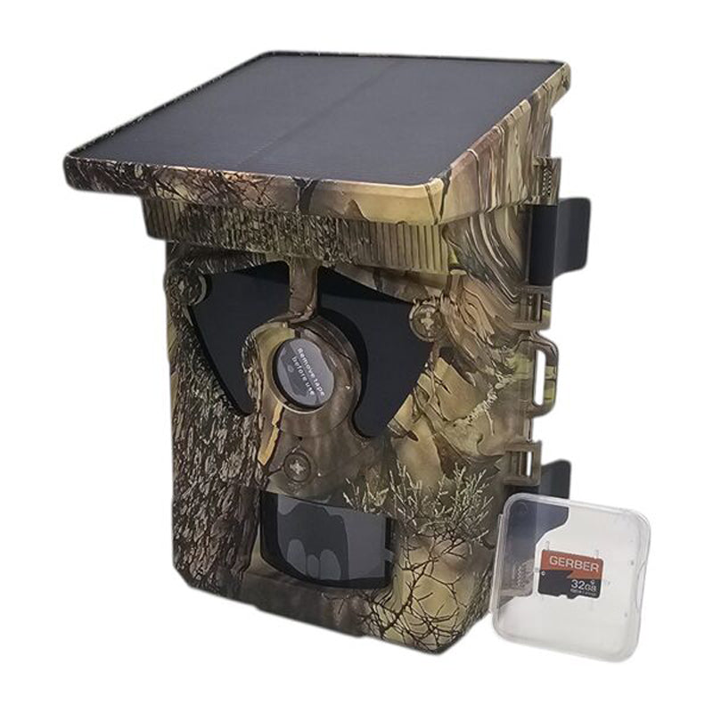 Gerber Trail Camera with Blue-Tooth Solar WiFi-Direct