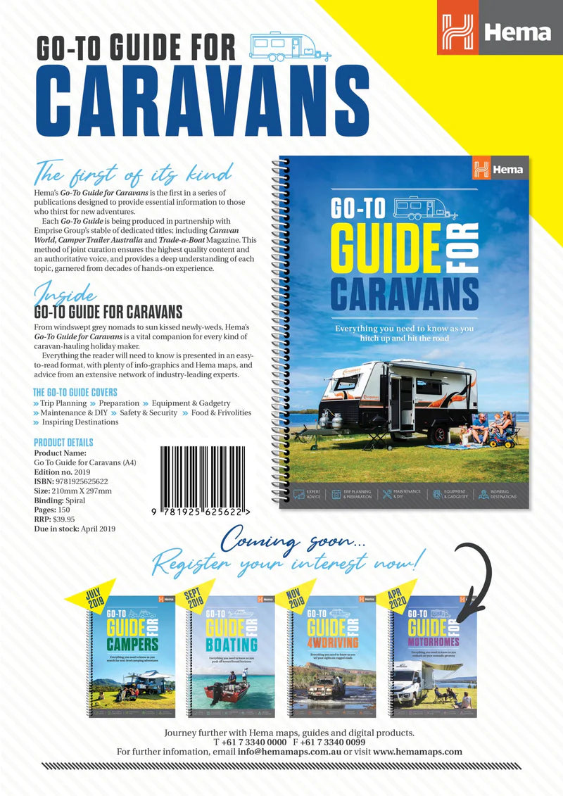 HEMA GO-TO GUIDE FOR CARAVANS