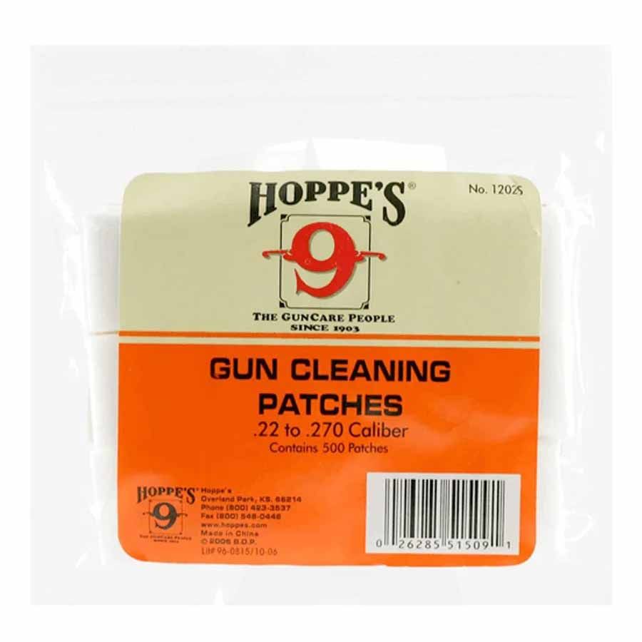 HOPPES CLEANING PATCH .270-.35CAL