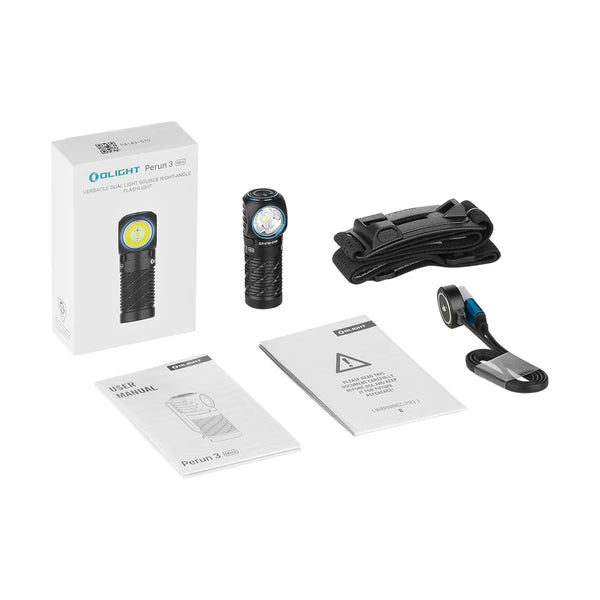 OLIGHT PERUN 3 MINI BLACK COOL WHITE