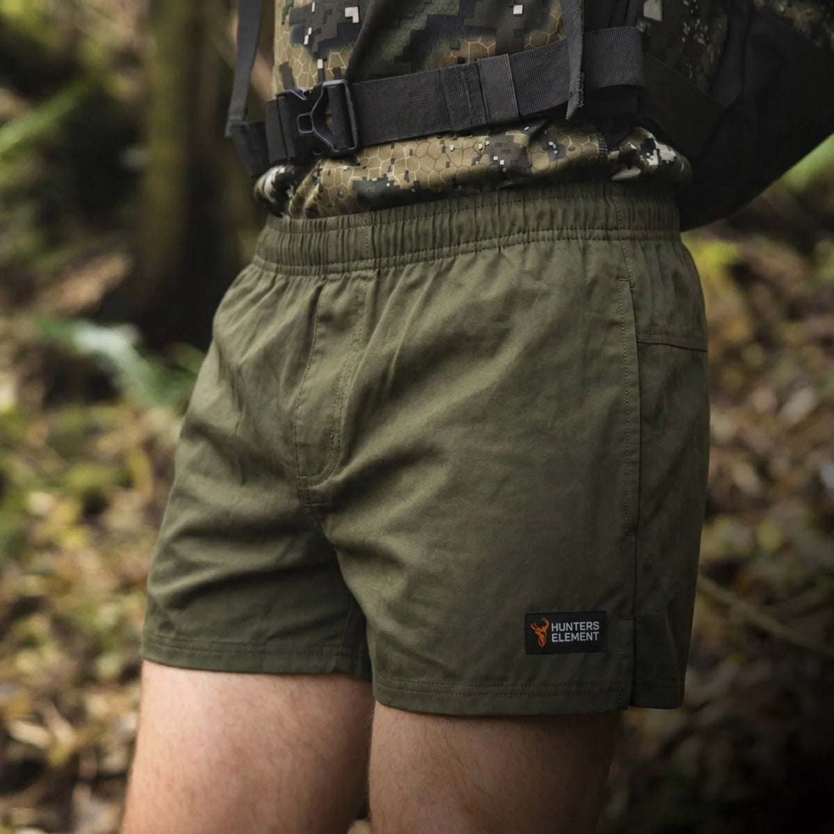 HUNTERS ELEMENT MAINSTAY STUBBIES SHORTS
