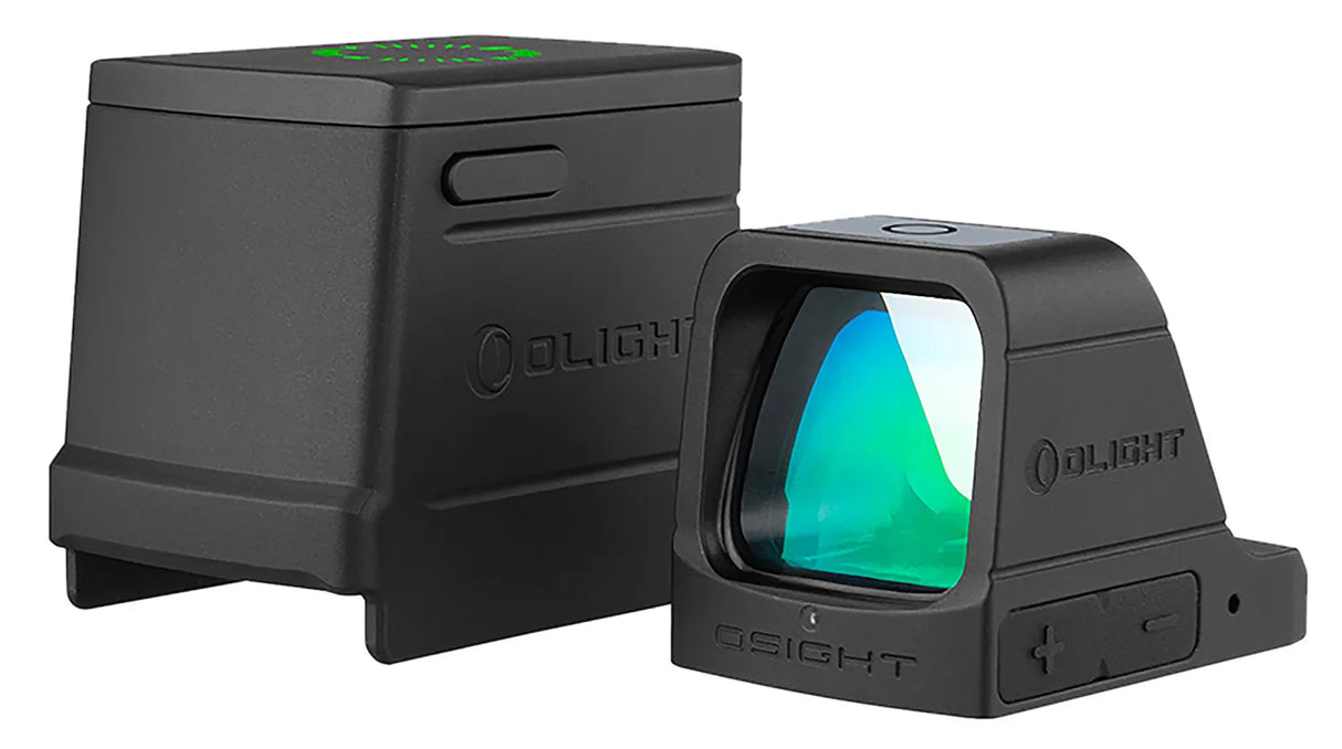 OLIGHT OSIGHT 3 MOA RECHARGEABLE DOT OPEN REFLEX SIGHT + ASSEMBLY BASE