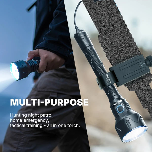 OLIGHT JAVELOT 2 PRO DUAL-BUTTON LONG DISTANCE TACTICAL TORCH BLACK