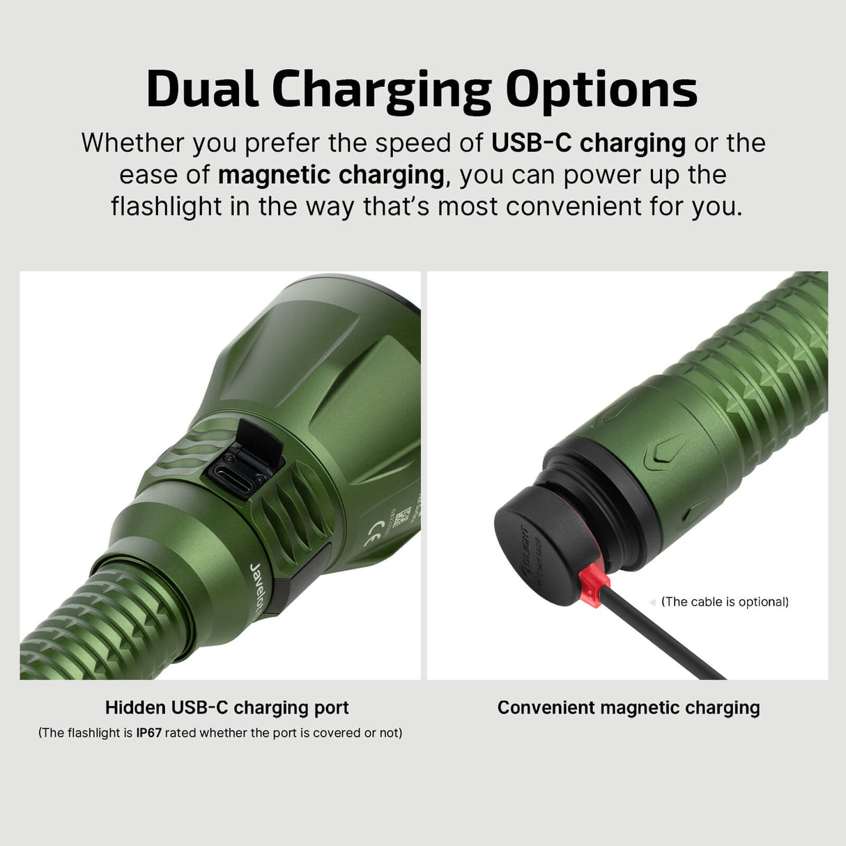 OLIGHT JAVELOT TURBO 2 LONG RANGE HUNTING TORCH