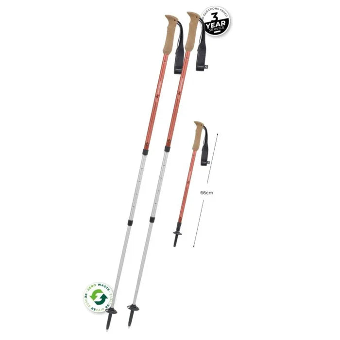 KOMPERDELL HIGHLANDER ZERO TREKKING POLES