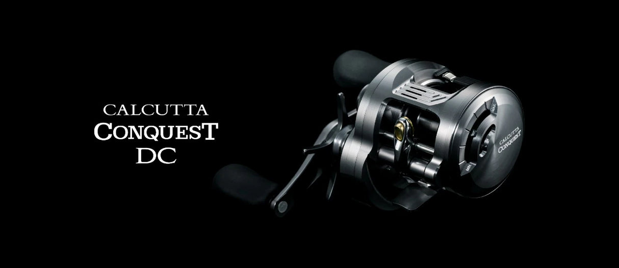 SHIMANO CALCUTTA CONQUEST DC 200HGA RIGHT HAND OVERHEAD REEL