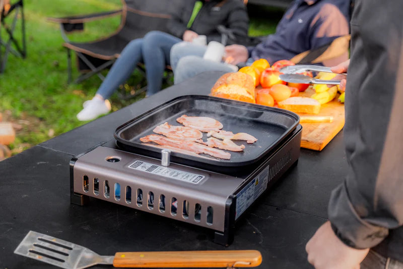 BUTANE STOVE WITH FRYPAN