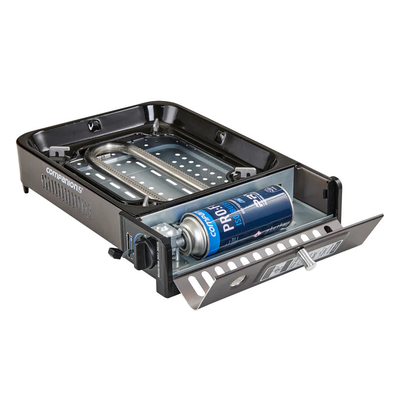 BUTANE STOVE WITH FRYPAN