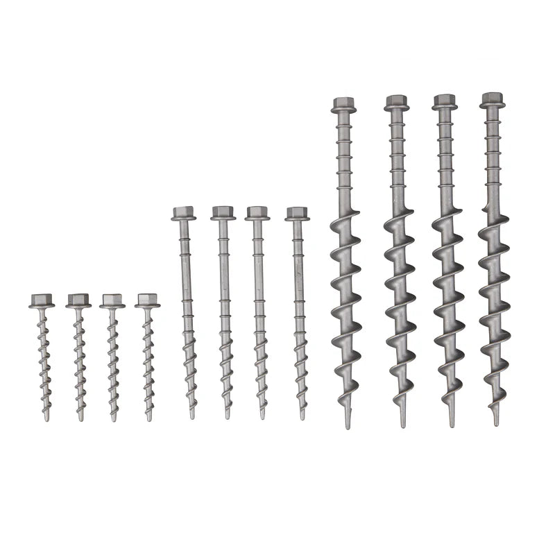OZTRAIL SCREW IN ALUMINIUM PEG KIT 22 PIECE