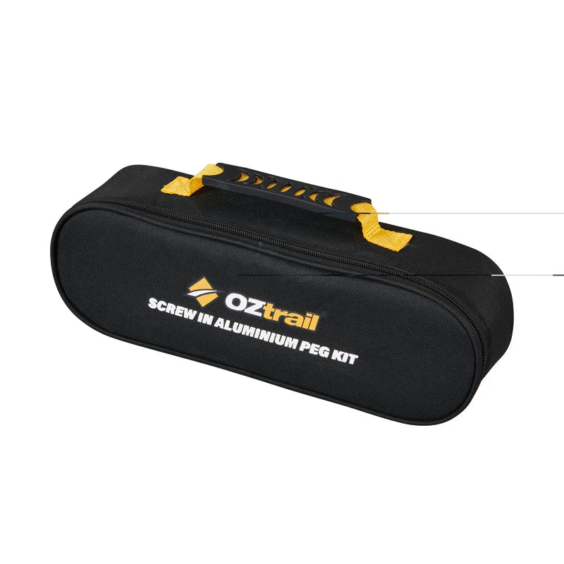 OZTRAIL SCREW IN ALUMINIUM PEG KIT 22 PIECE