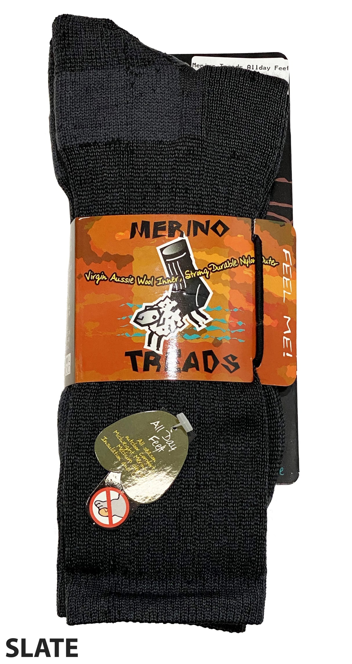 MERINO TREADS SOCKS ALLDAY FEET