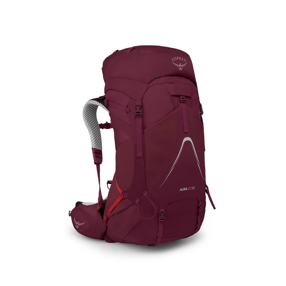 OSPREY AURA LT 65L WOMEN'S HIKING PACK ANTIDOTE PURPLE M/L