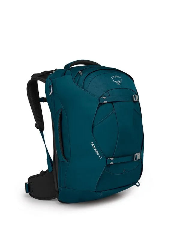 OSPREY FAIRVIEW 40L WOMEN'S TRAVEL PACK NIGHT JUNGLE BLUE