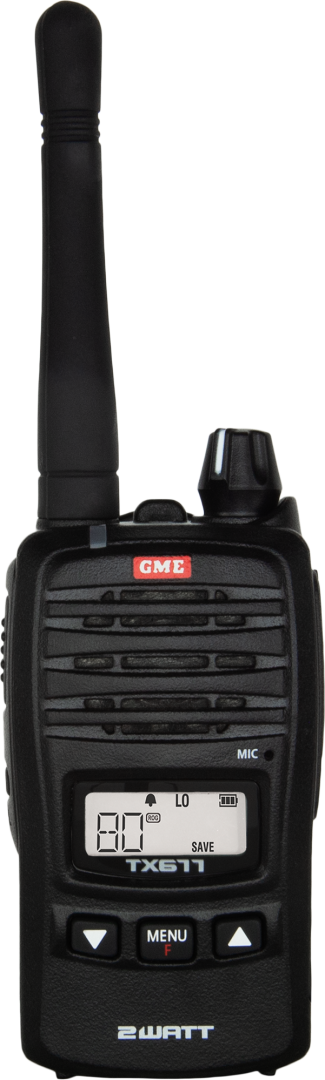 GME 2 WATT HANDHELD UHF CB RADIO