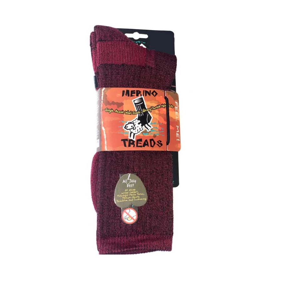 MERINO TREADS SOCKS ALLDAY FEET