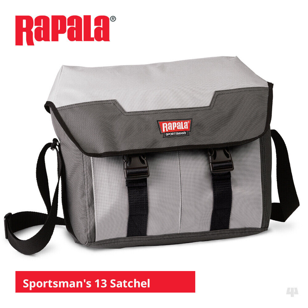 RAPALA SPORTSMAN'S 13 SATCHEL - FISHING TACKLE BAG