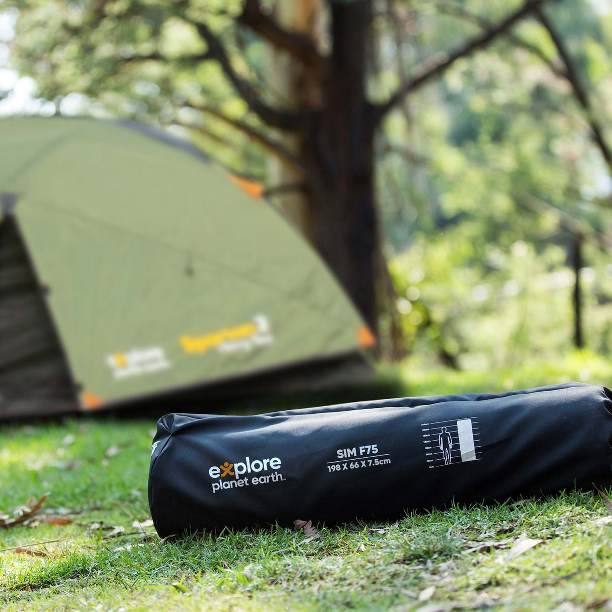 EXPLORE PLANET EARTH CAMPER DELUXE SELF INFLATING HIKING MAT