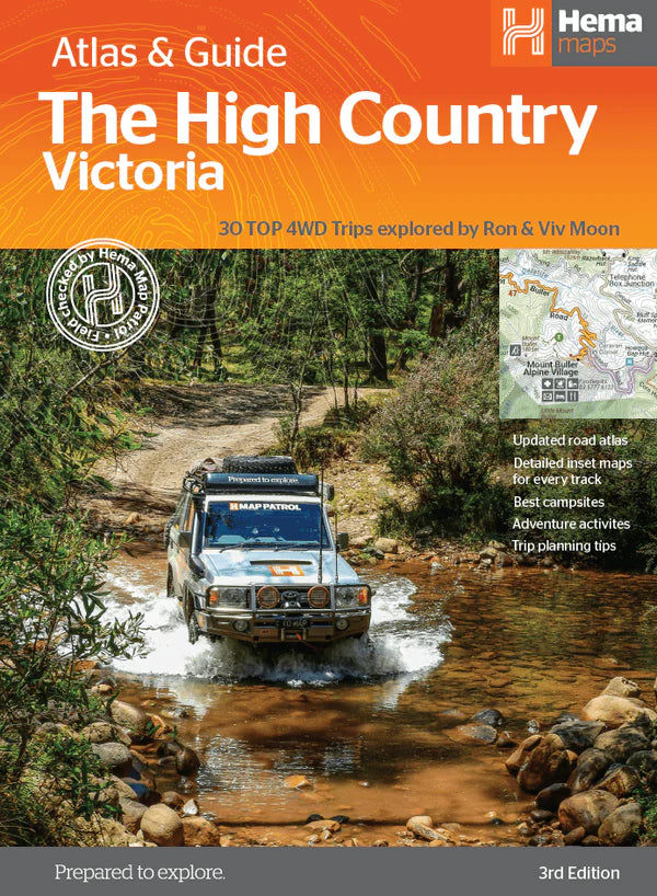 HEMA THE HIGH COUNTRY VICTORIA ATLAS AND GUIDE 3RD EDITION