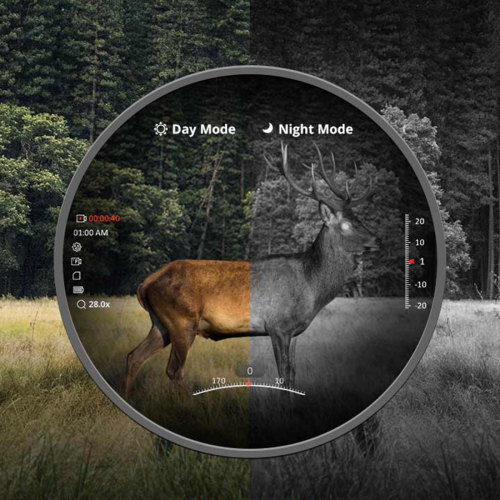 HIKMICRO ALPEX A50EL NIGHT VISION SCOPE WITH IR ILLUMINATOR KIT