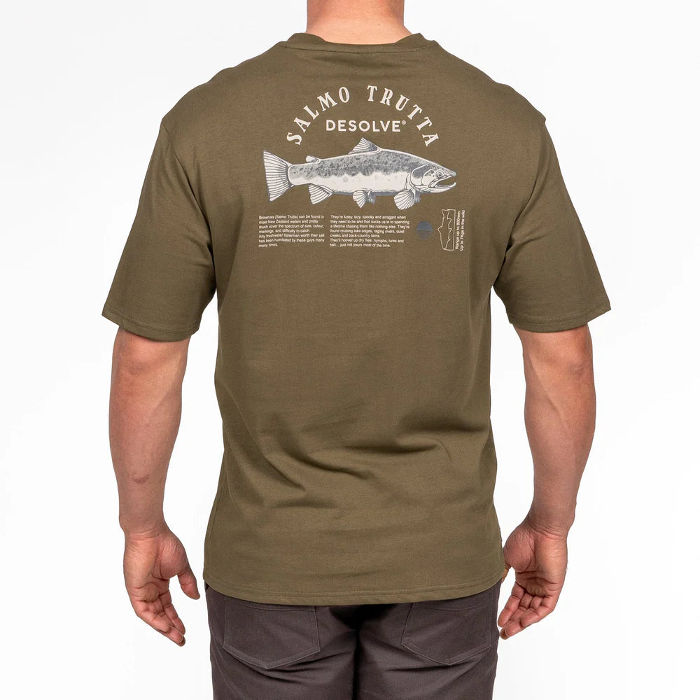 DESOLVE TRUTTA TEE KHAKI