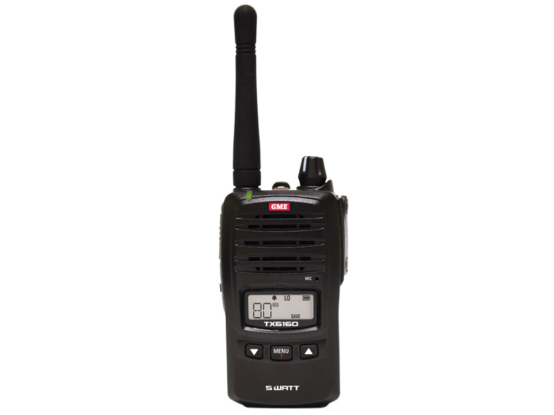 GME TX6160X 5 Watt IP67 UHF CB HANDHELD RADIO
