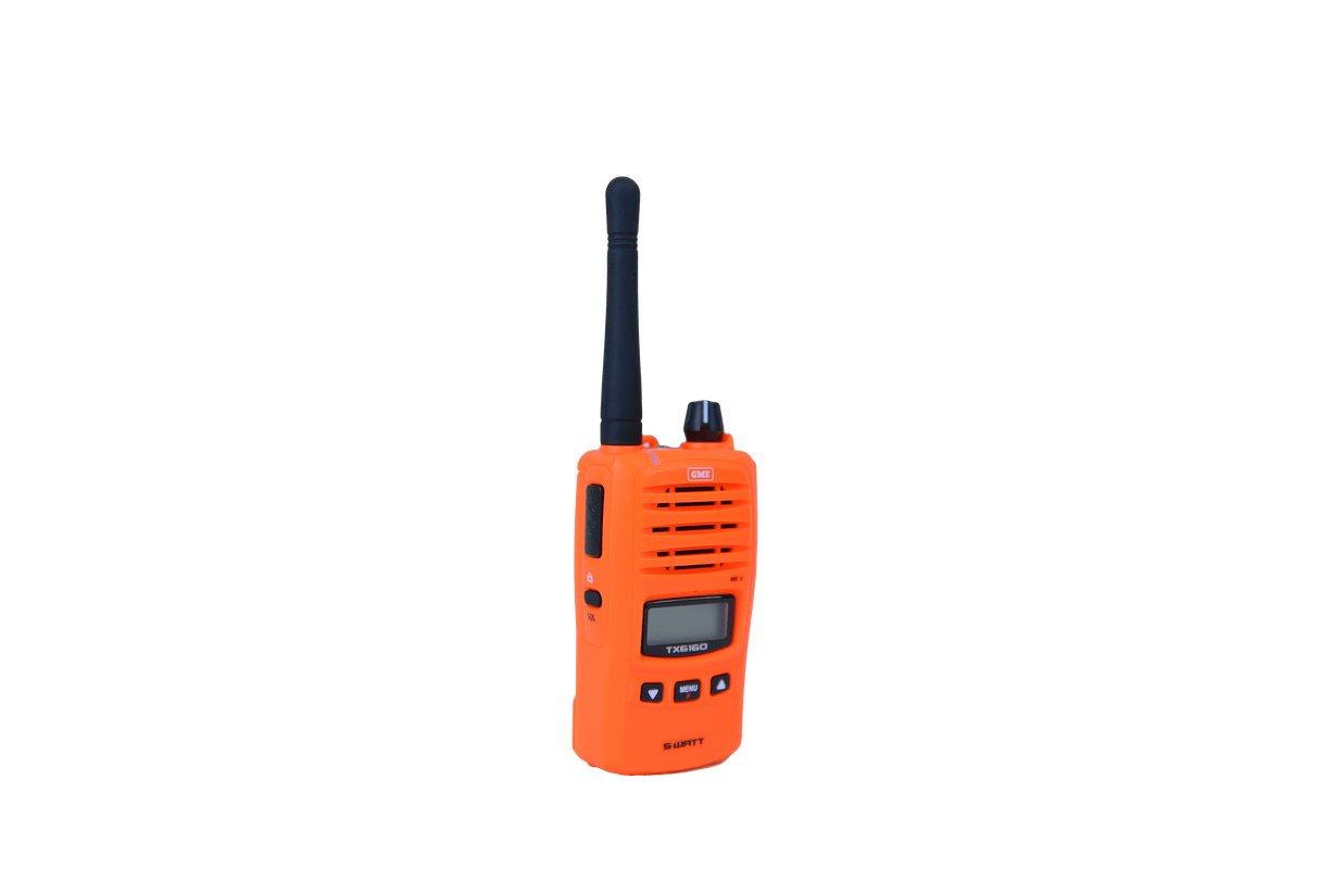 GME TX6160X 5 Watt IP67 UHF CB Handheld Radio ORANGE