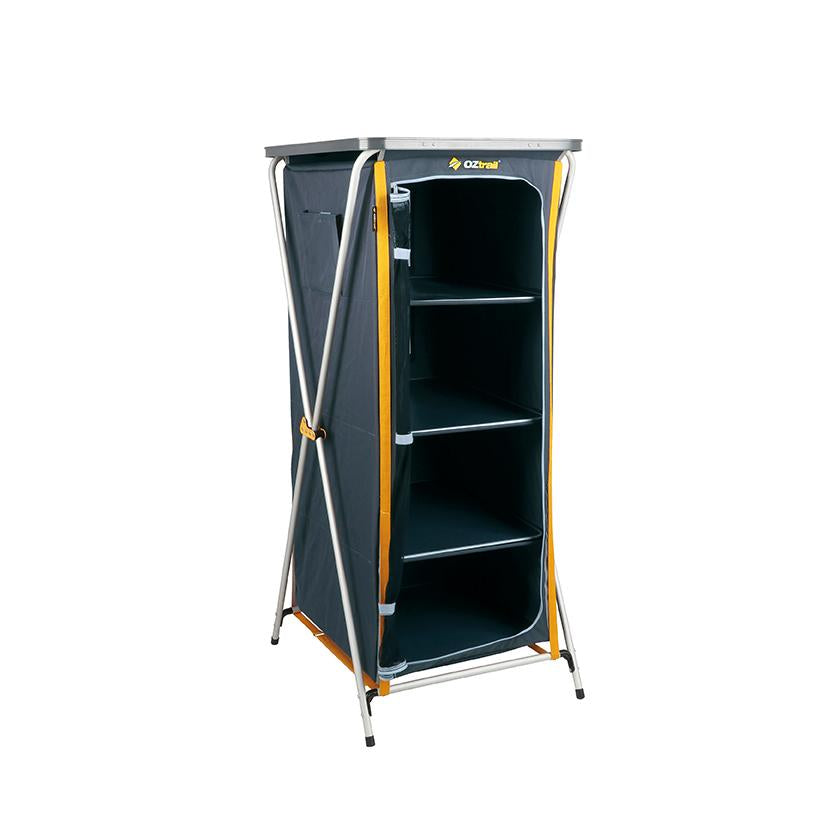 OZTRAIL 4 SHELF DELUXE CUPBOARD