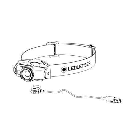 LEDLENSER MH4 HEADLAMP BLACK