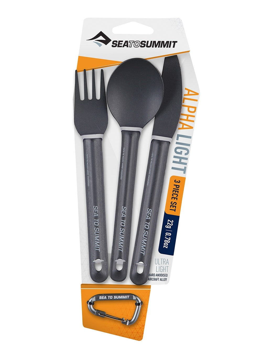 Sea To Summit Alphalight Cutlery Set 3pc