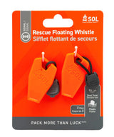 SURVIVE OUTDOORS LONGER RESCUE FLOATING WHISTLE