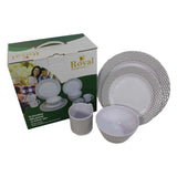 ROYAL KITCHENWARE 16 PIECE MELAMINE SET