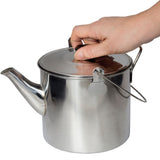 CAMPFIRE BILLY TEAPOT STAINLESS STEEL 1.8L