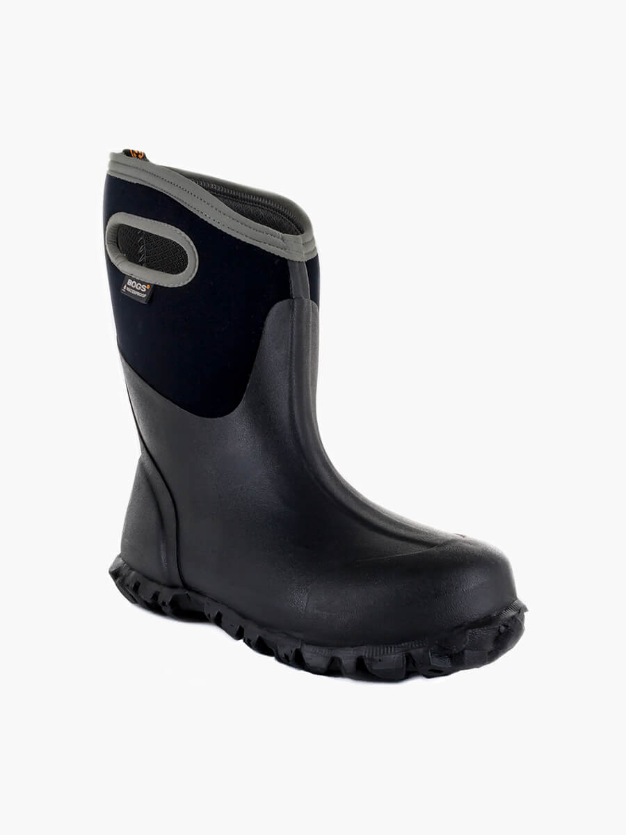 BOGS MEN'S CLASSIC ULTRA MID FARM BOOTS BLACK