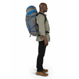 OSPREY EXOS PRO 55 MEN'S HIKING PACK DALE GREY/AGAM BLUE