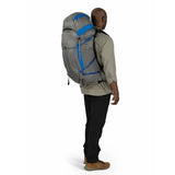 OSPREY EXOS PRO 55 MEN'S HIKING PACK DALE GREY/AGAM BLUE