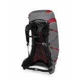 OSPREY EJA PRO 55 WOMEN'S HIKING PACK DALE GREY/POINSETTIA RED