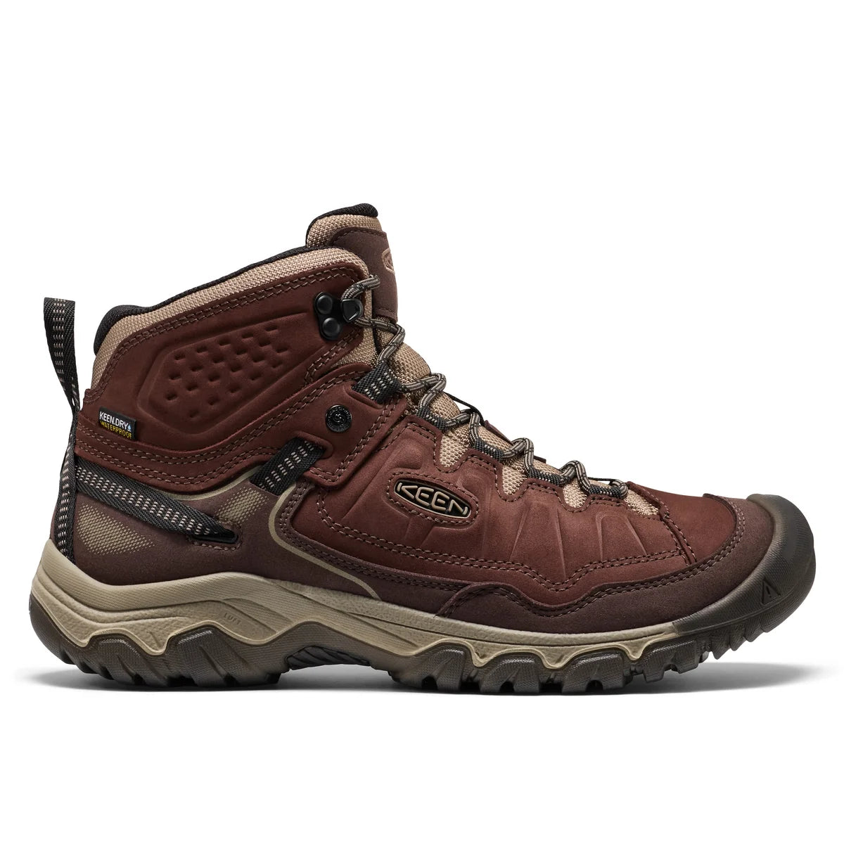 KEEN MEN'S TARGHEE IV MID WATERPROOF HIKING BOOTS