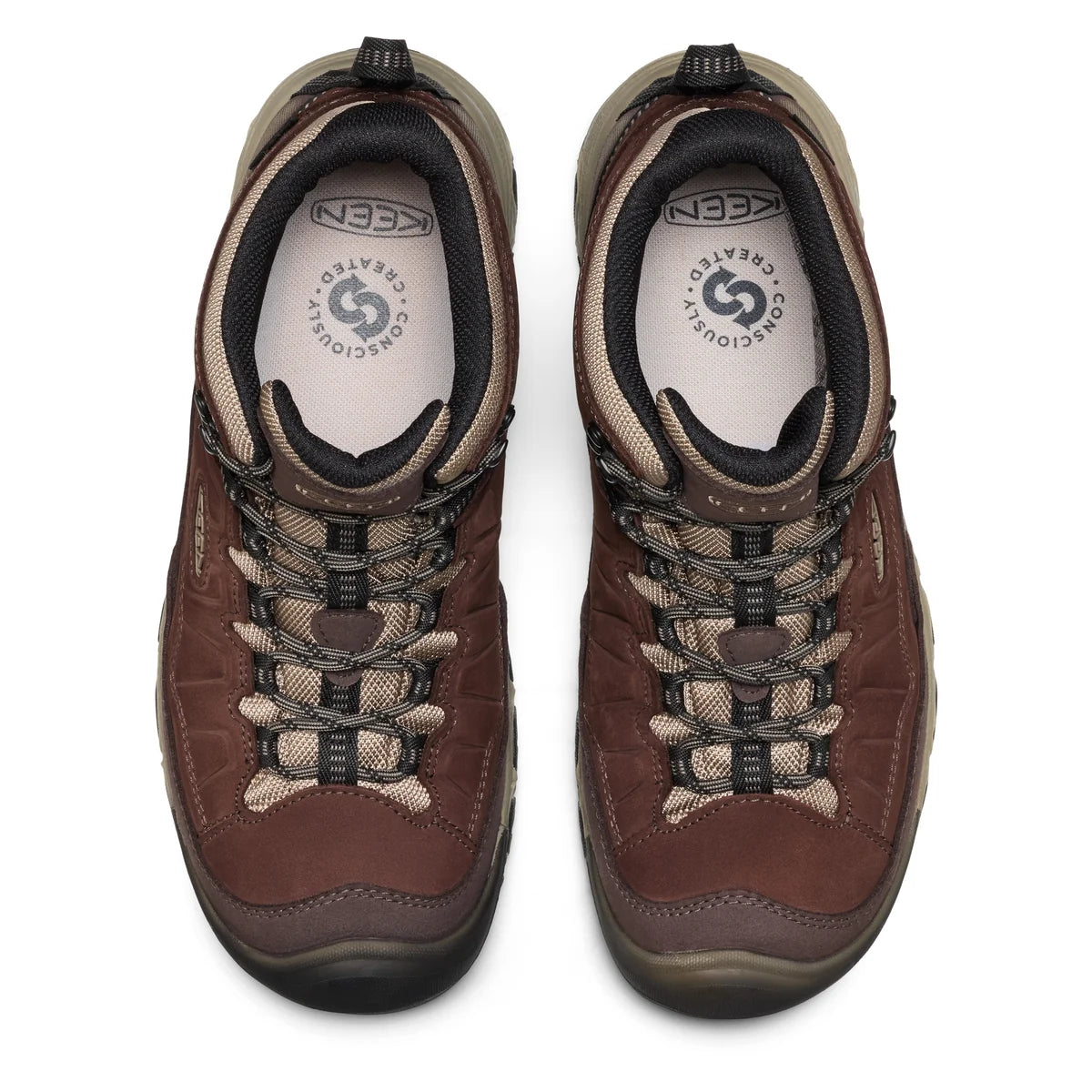 KEEN MEN'S TARGHEE IV MID WATERPROOF HIKING BOOTS