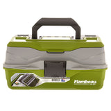 FLAMBEAU 1 TRAY TACKLE BOX GREEN