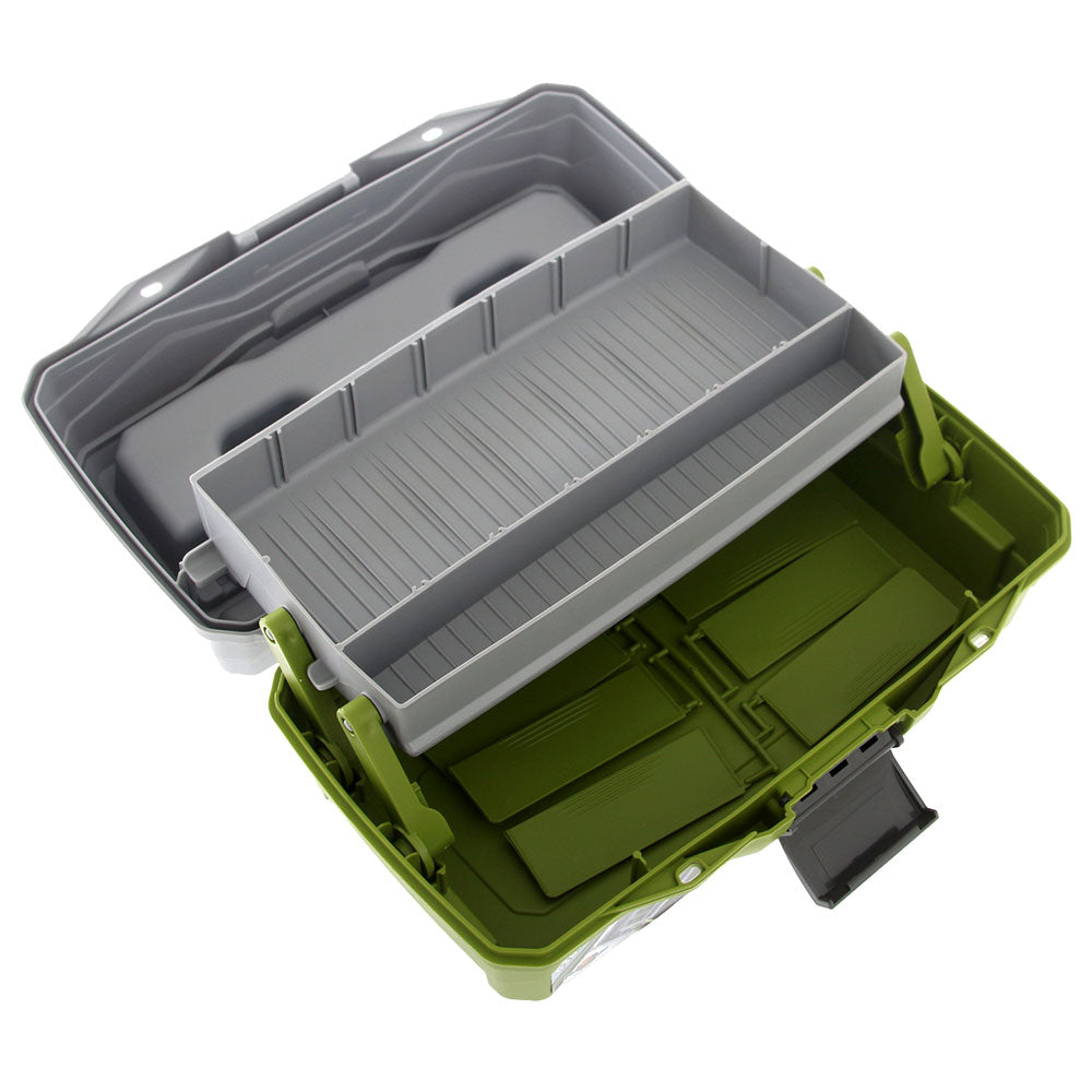 FLAMBEAU 1 TRAY TACKLE BOX GREEN