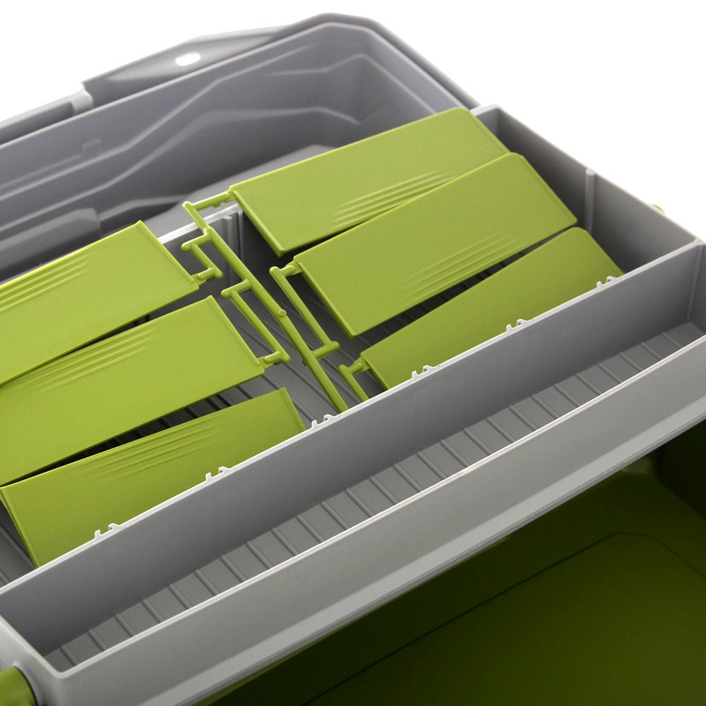 FLAMBEAU 1 TRAY TACKLE BOX GREEN
