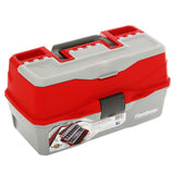 FLAMBEAU 3 TRAY TACKLE BOX RED