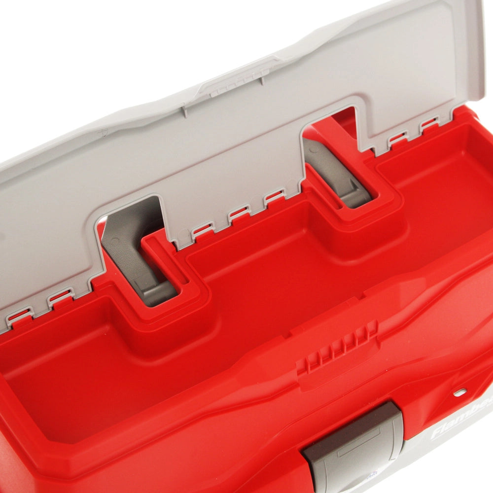 FLAMBEAU 3 TRAY TACKLE BOX RED