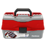 FLAMBEAU 3 TRAY TACKLE BOX RED