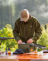 SWAZI DOUGHROASTER FLEECE JUMPER - BLACK