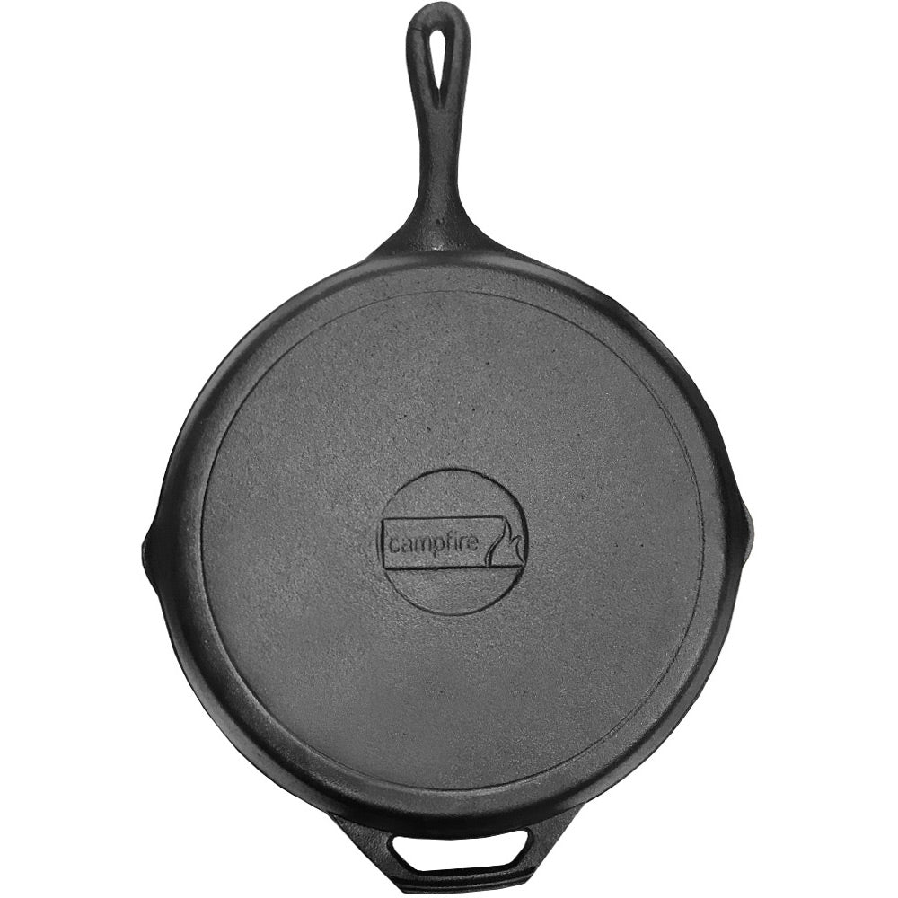 CAMPFIRE SKILLET CAST IRON 30CM