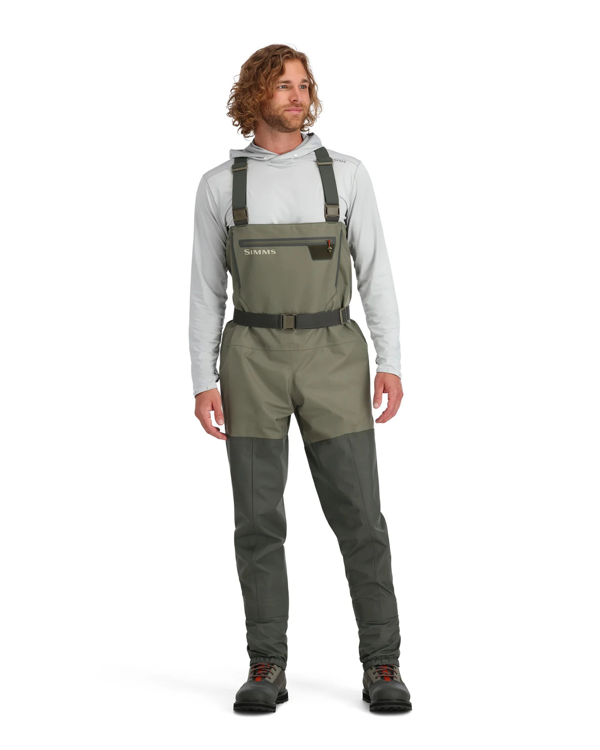 SIMMS MENS TRIBUTARY WADERS BASALT