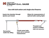 HORNADY LOCK-N-LOAD OAL GAUGE STRAIGHT - C1000